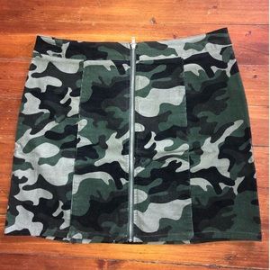 Corduroy skirt